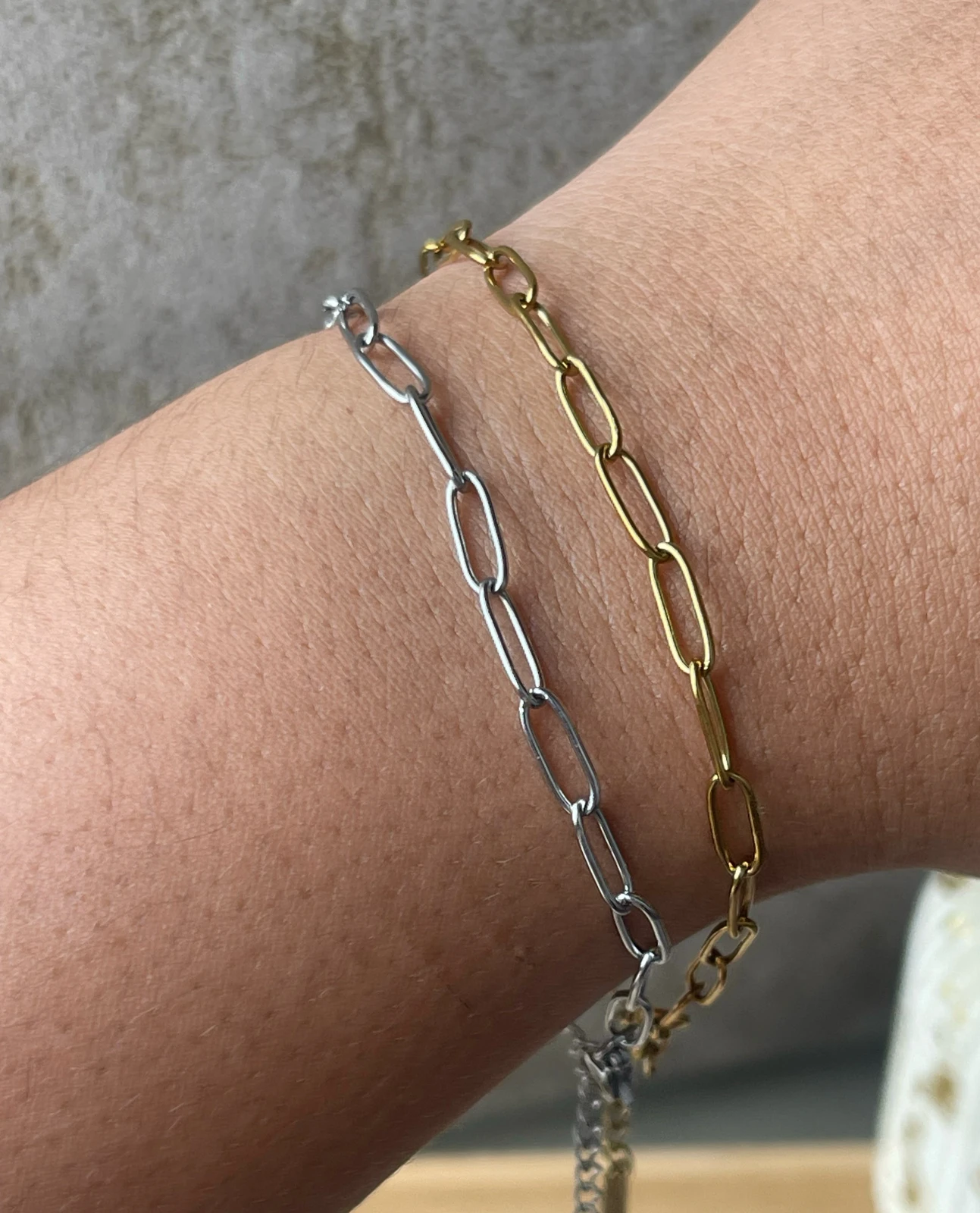 PULSERAS CLIP ACERO
