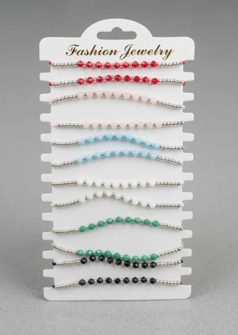Pulseras hilo con piedras 
