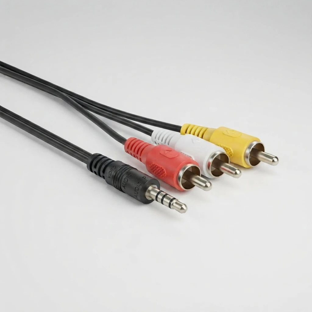 Cable Auxiliar 3.5mm a 3 RCA IRT AUX3RCA01 | Electrónica Joma 2