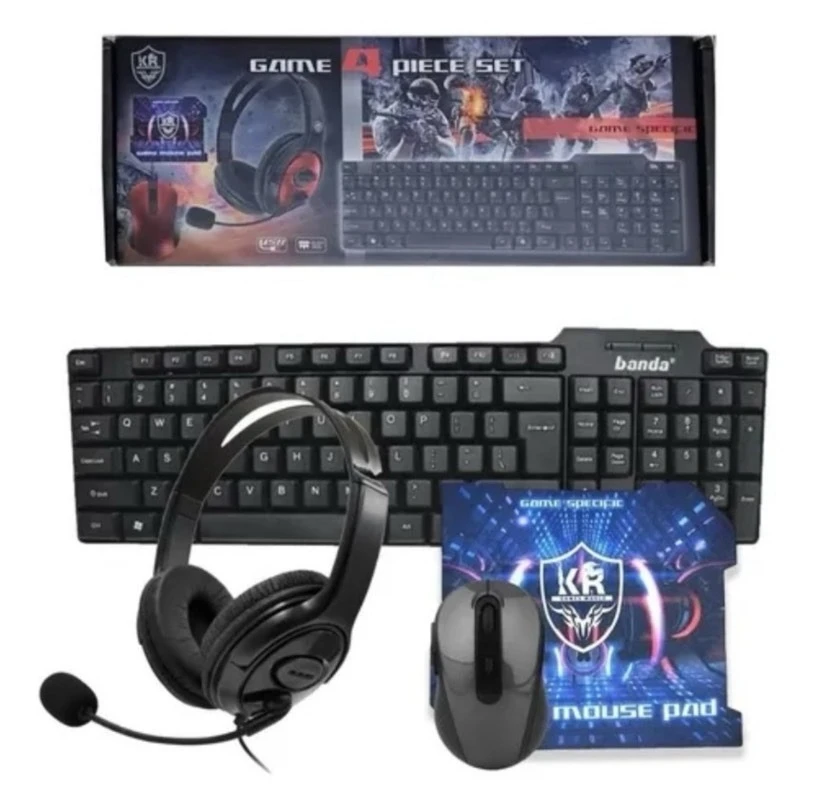 Combo Teclado X4 Accesorios K10 2