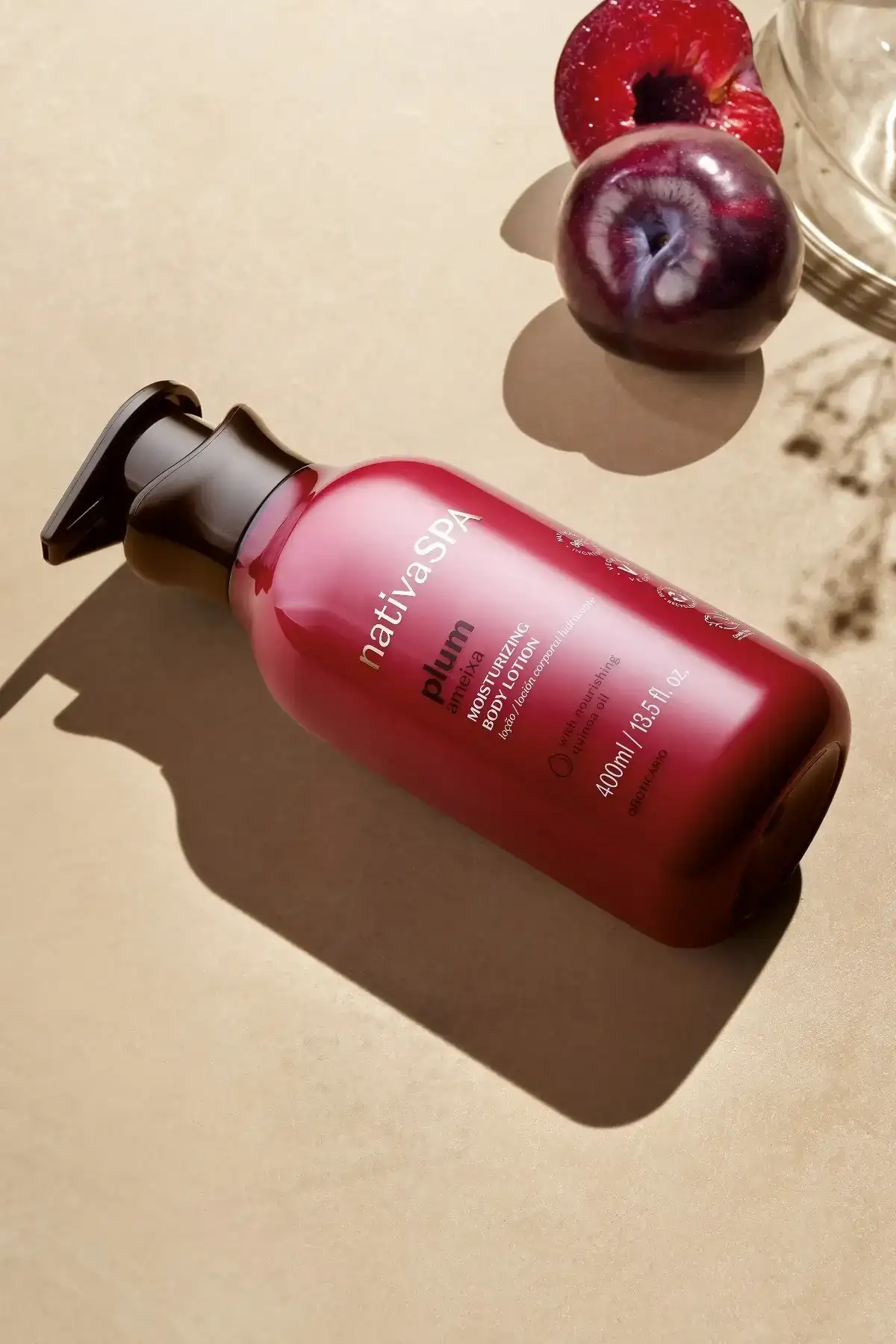 Nativa SPA Loción Hidratante Desodorante Corporal Ciruela 400ml 3