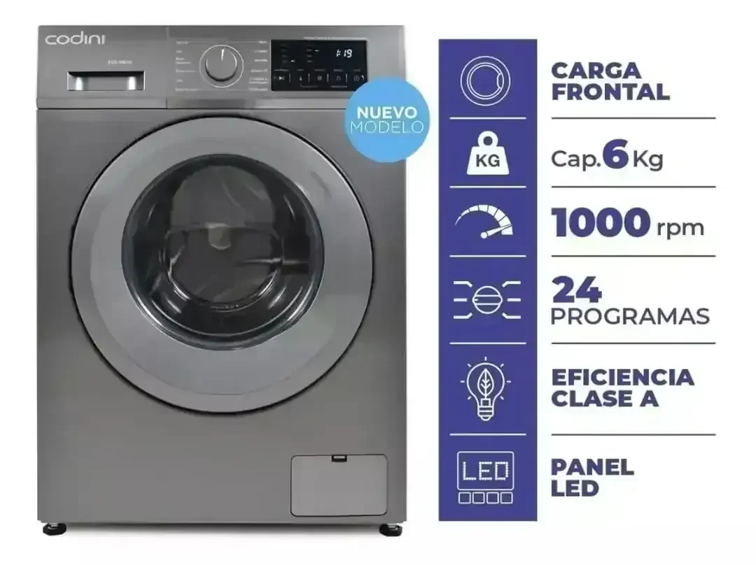 LAVARROPAS CODINI ECOWASH 6,5 SILVER