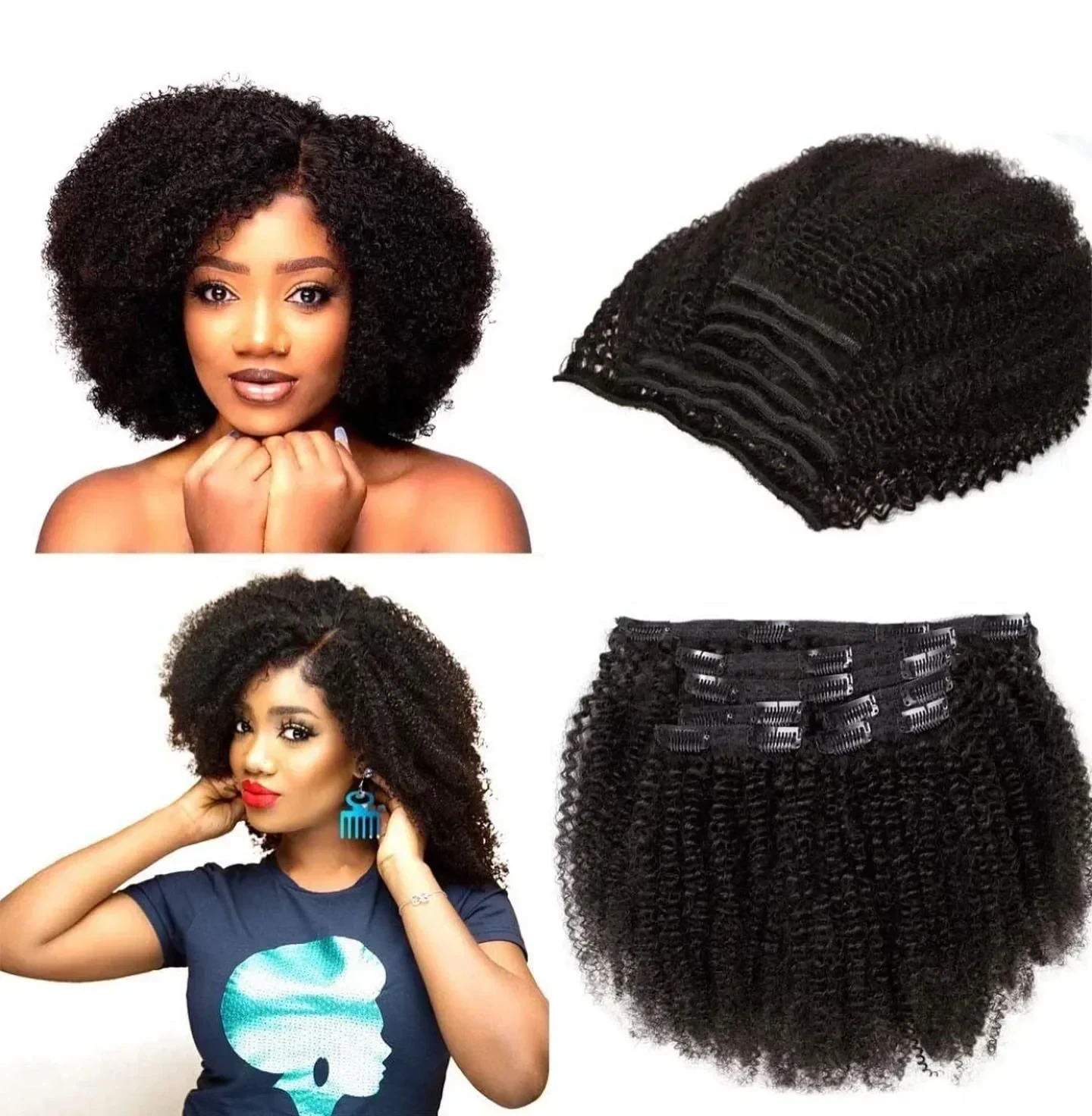Extensiones Afro 8” 