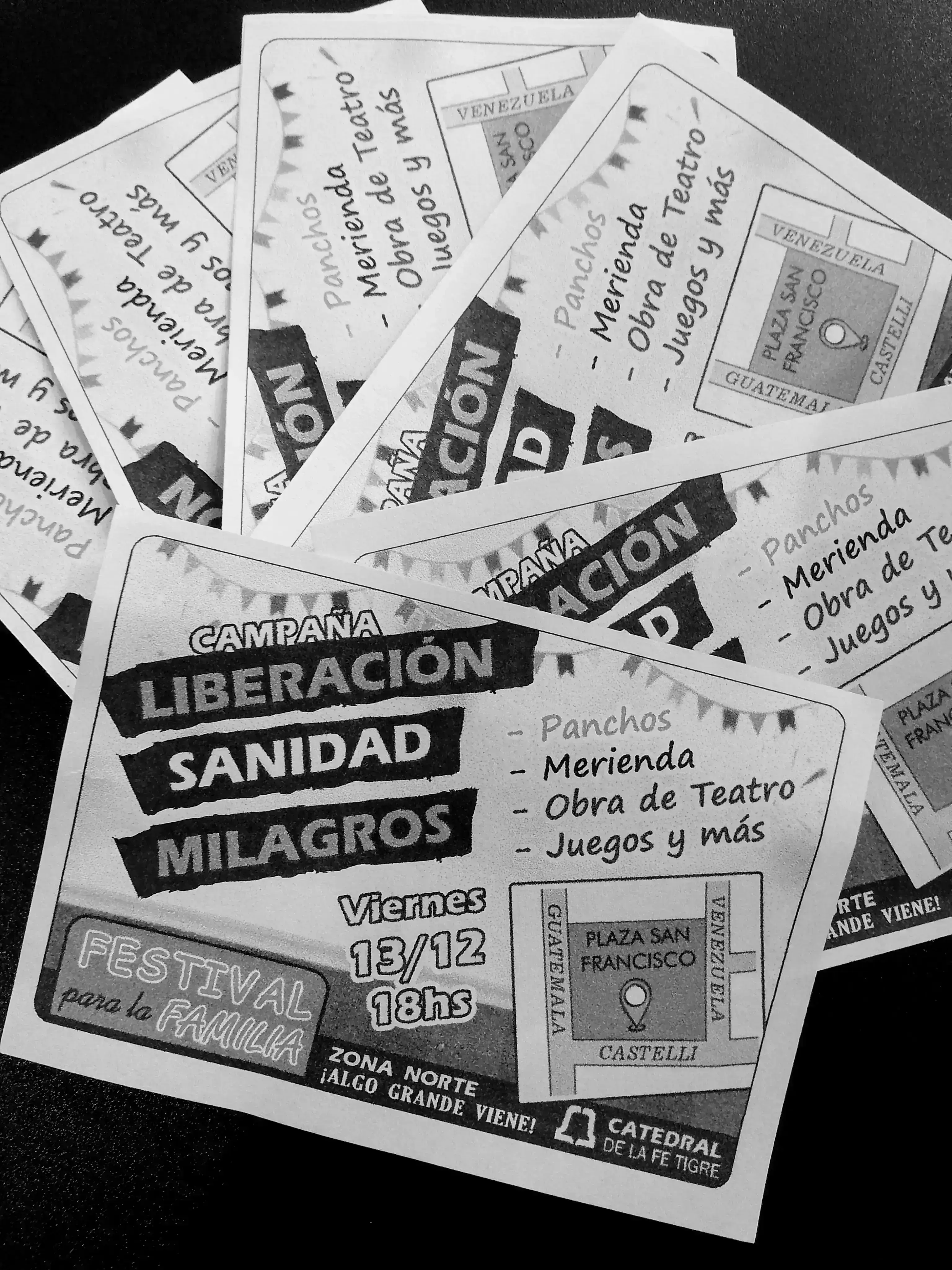500 Volantes 10x7