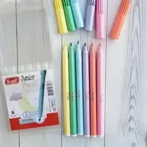 Marcadores Trabi Pastel