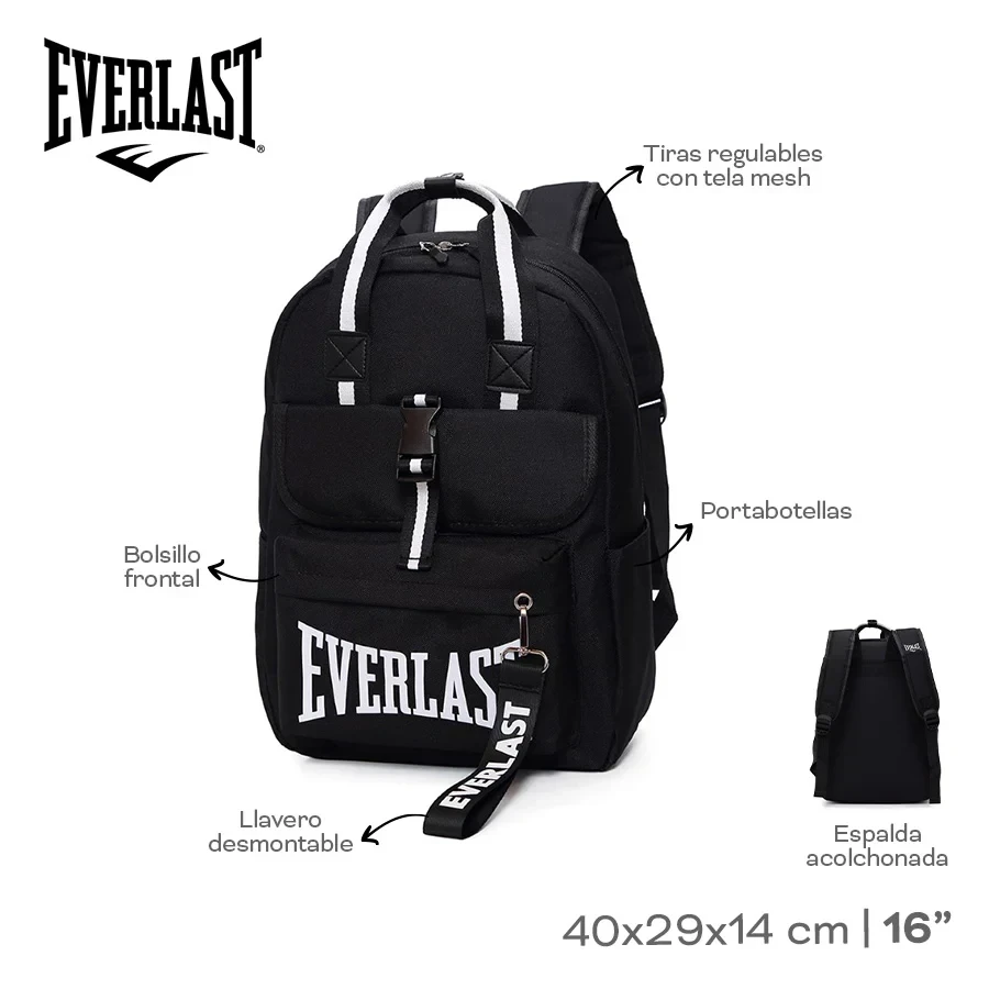 MOCHILA EVERLAST CON LLAVERO 21931