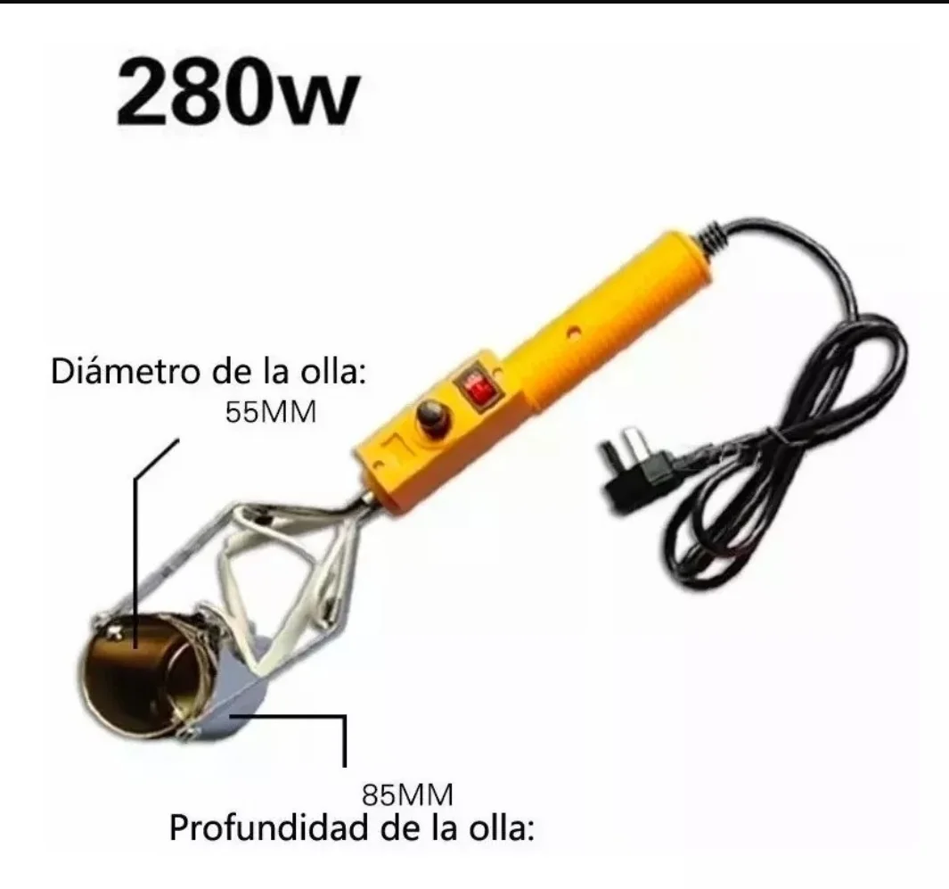 Crisol / Olla De Soldadura Portátil 280w Para Estaño