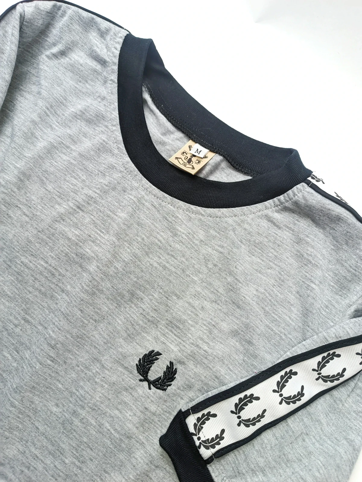 Camiseta algodon gris 