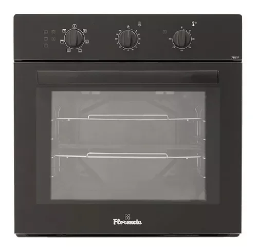 Horno Empotrable FLORENCIA Eléctrico 7857F 63Lts. Negro