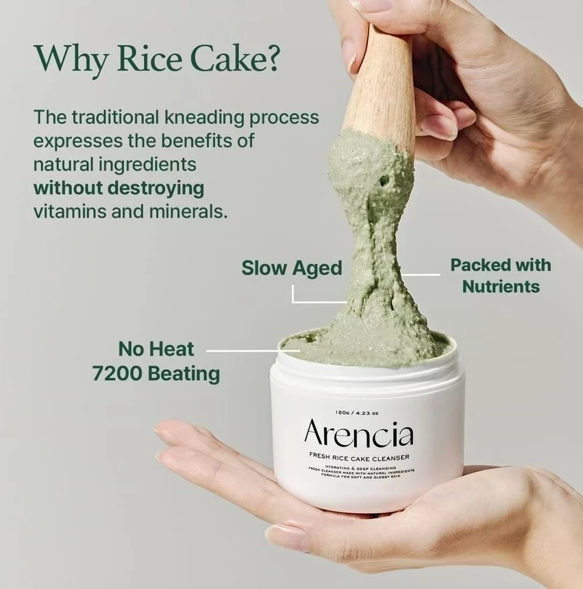 Arencia fresh green rice mochi cleanser. 120 gr. ☺️ 3
