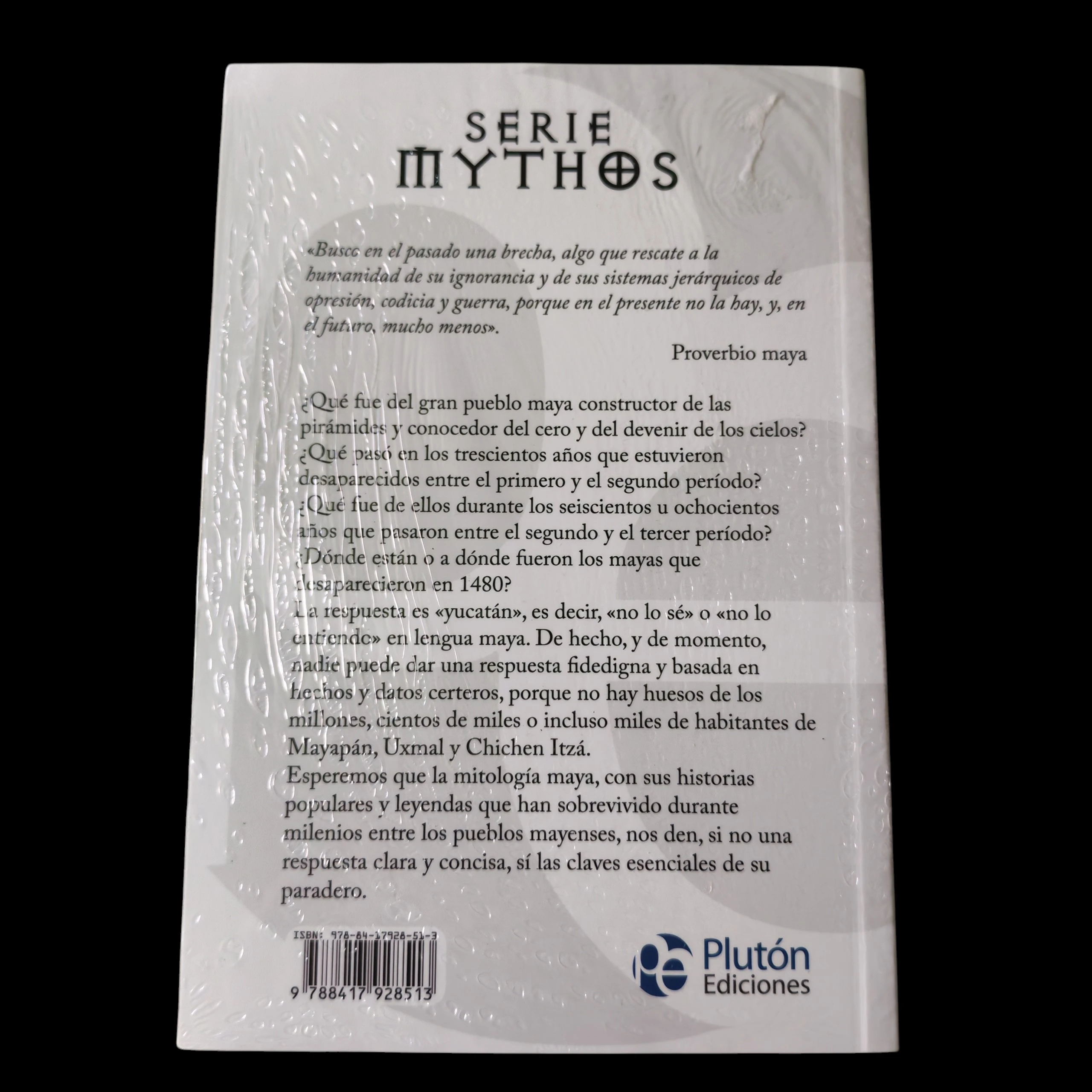 Mitología Maya, Javier Tapia nuevo  2