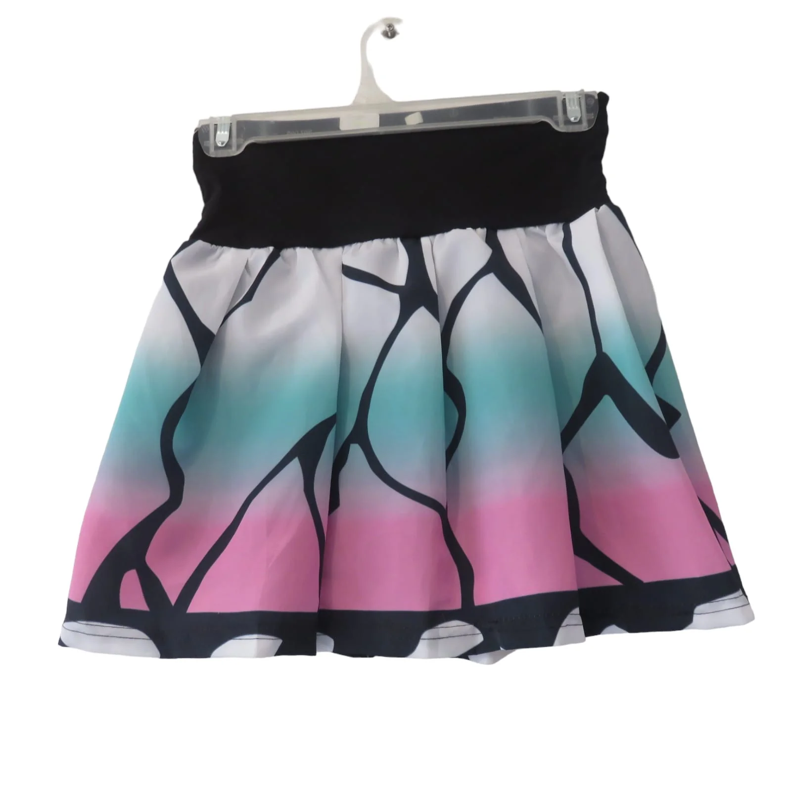 Falda colores pretina
