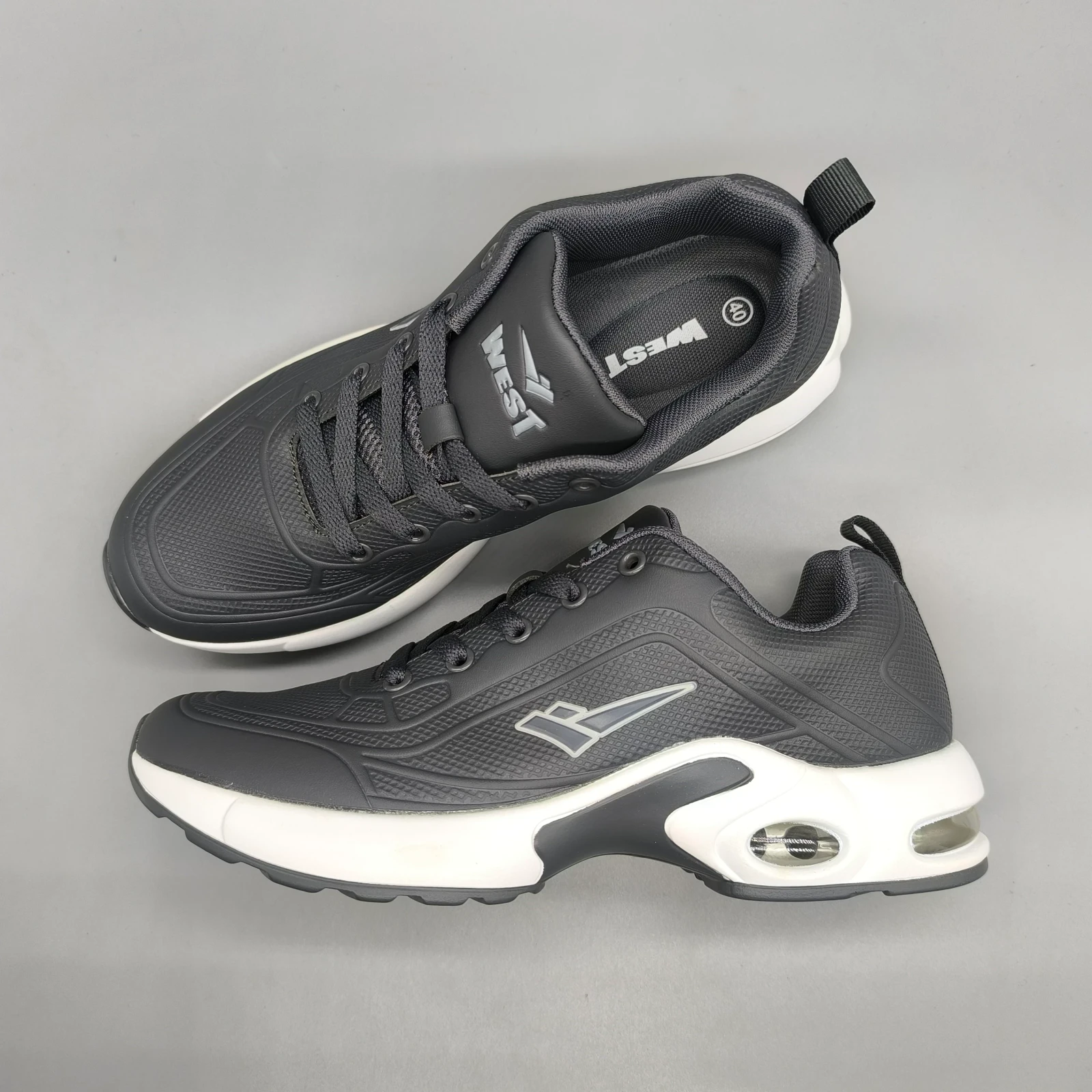WEST DE HOMBRE DK GREY/WHITE (Original) 5