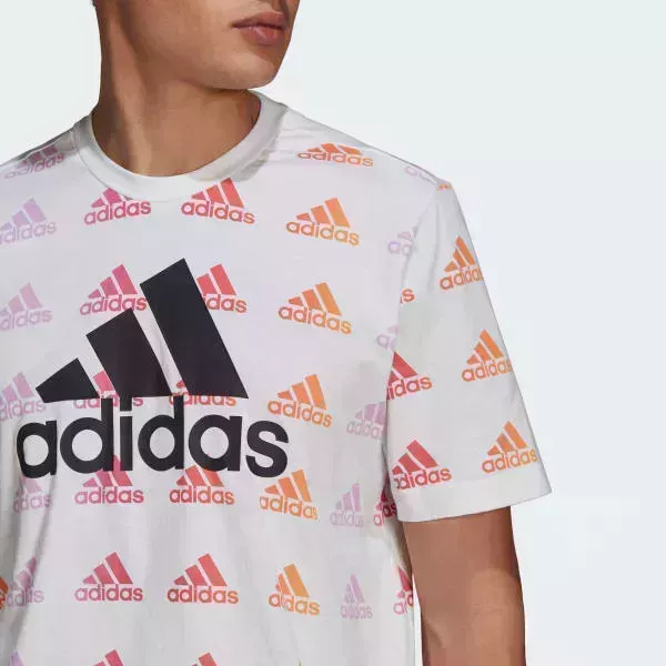  Adidas Polera Essentials Gradient Logo 4