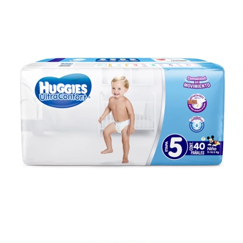 Pañal huggies ultra conford etapa 5 