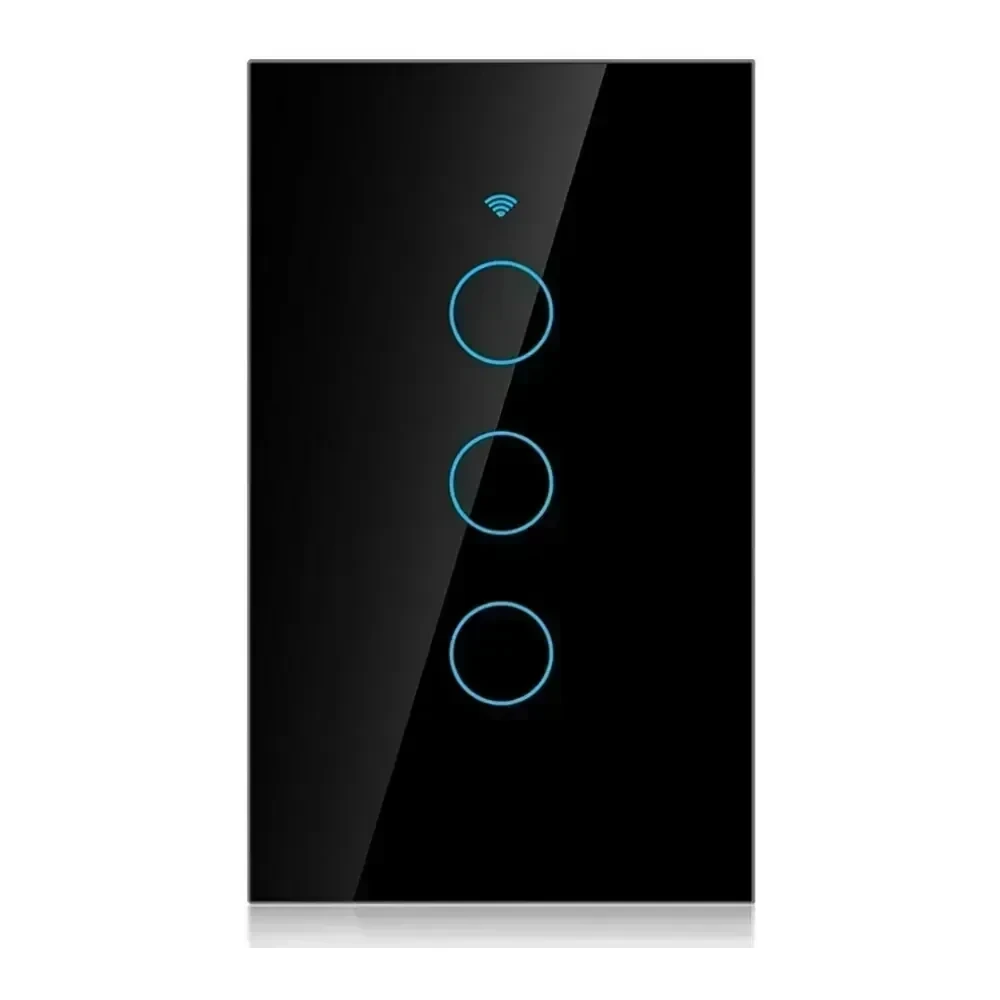 INTERRUPTOR TRIPLE SMART NEGRO 