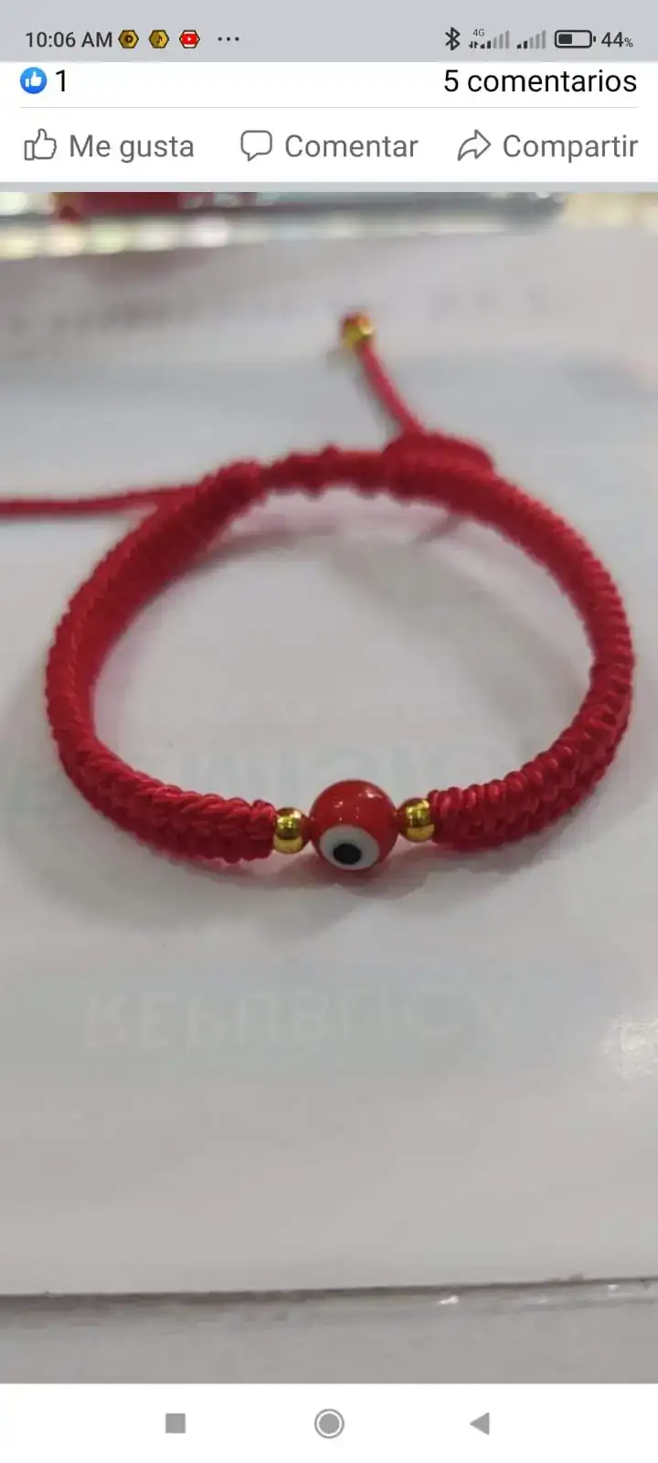 📿 pulsera protección 