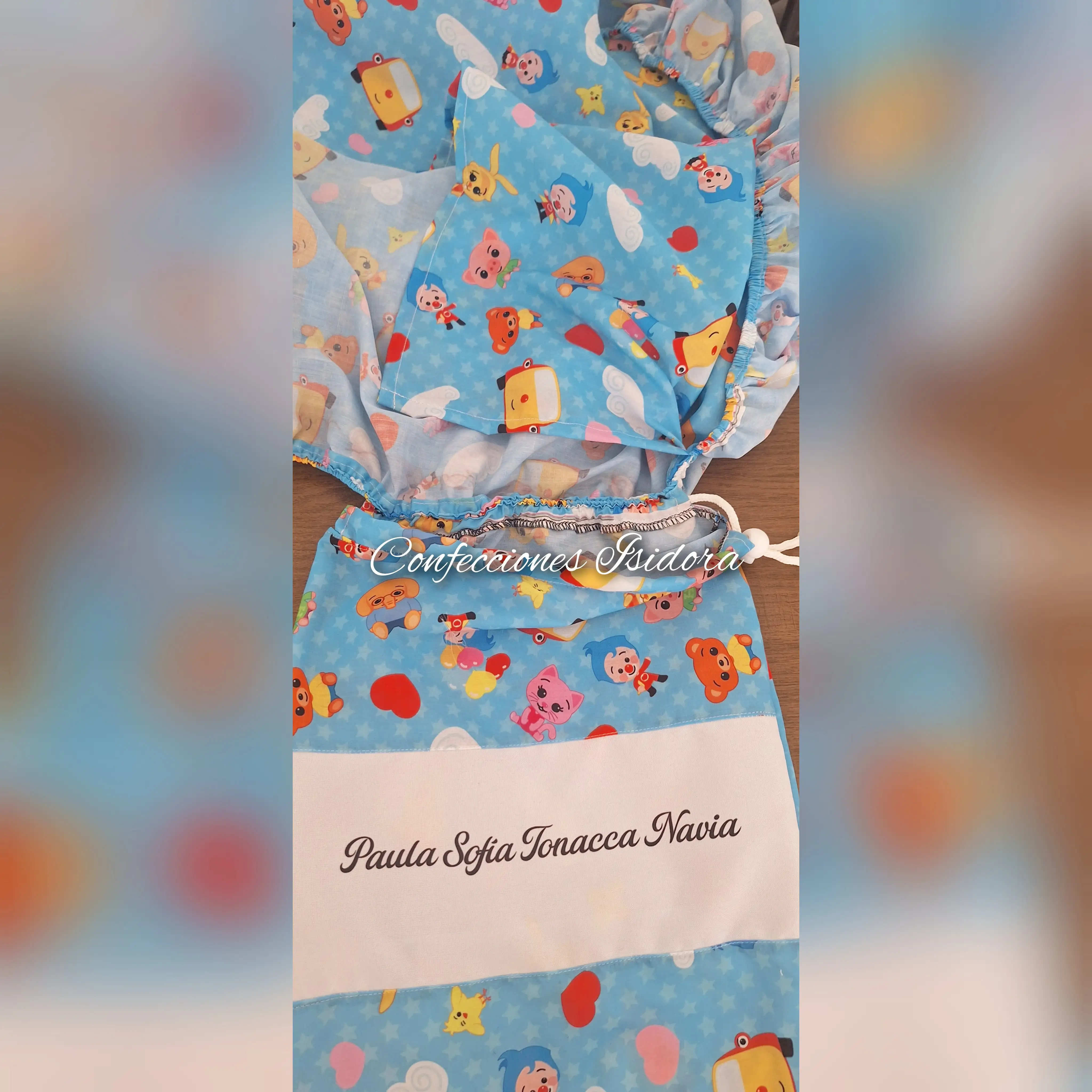 Juego de sábanas plim plim 2