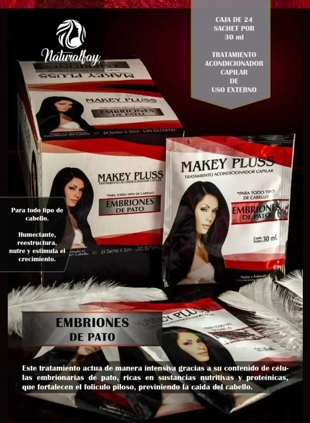 makey pluss tratamiento embrion de pato