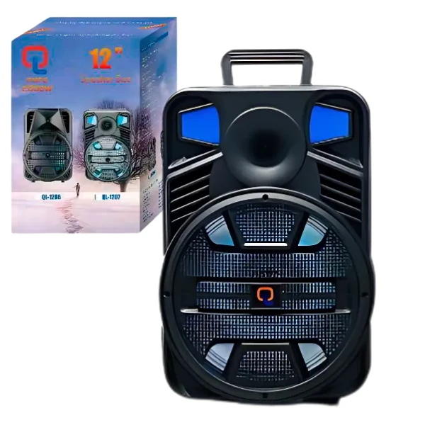 PARLANTE 12" QL CON MICROFONO