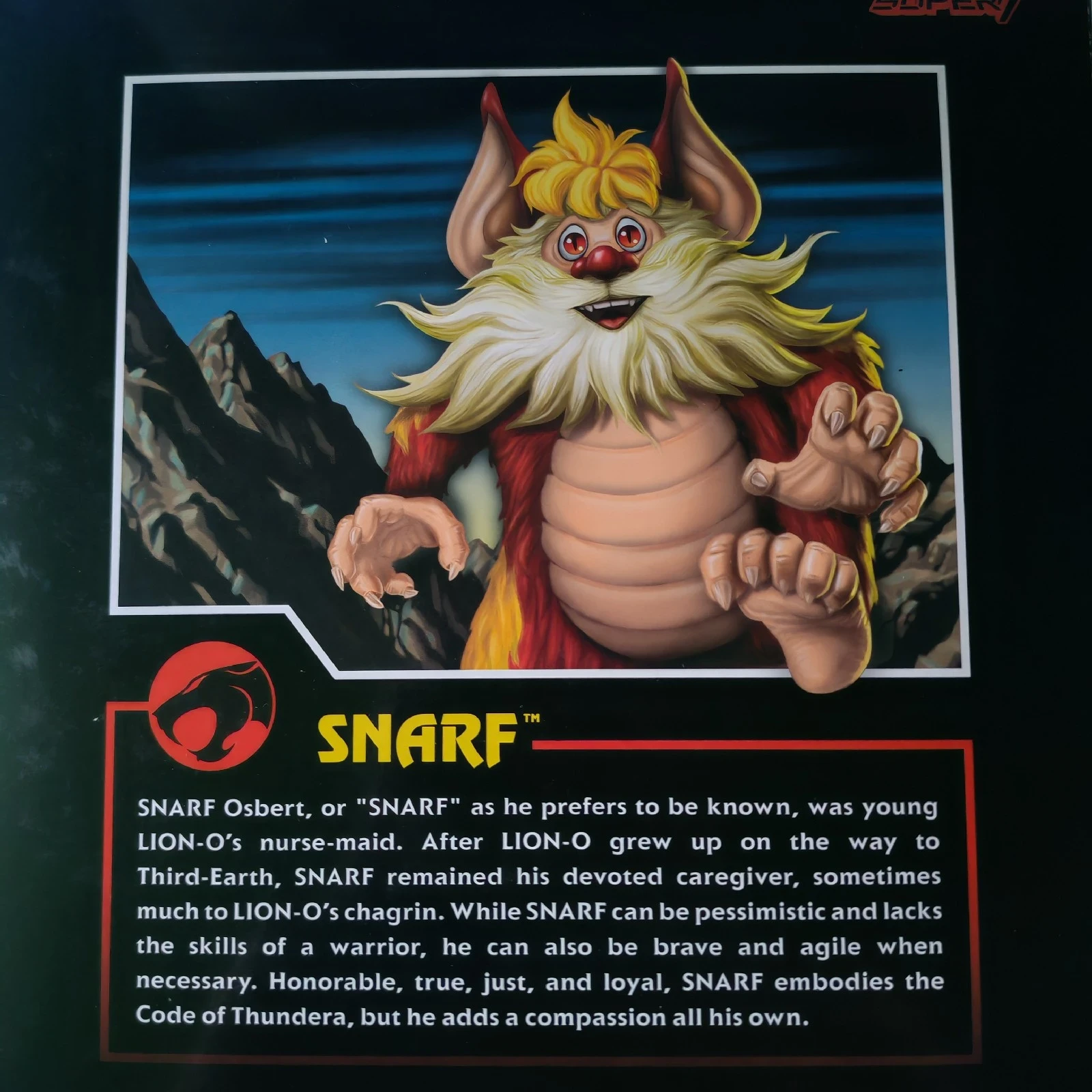 Figura Thundercats Snarf Nuevo  2