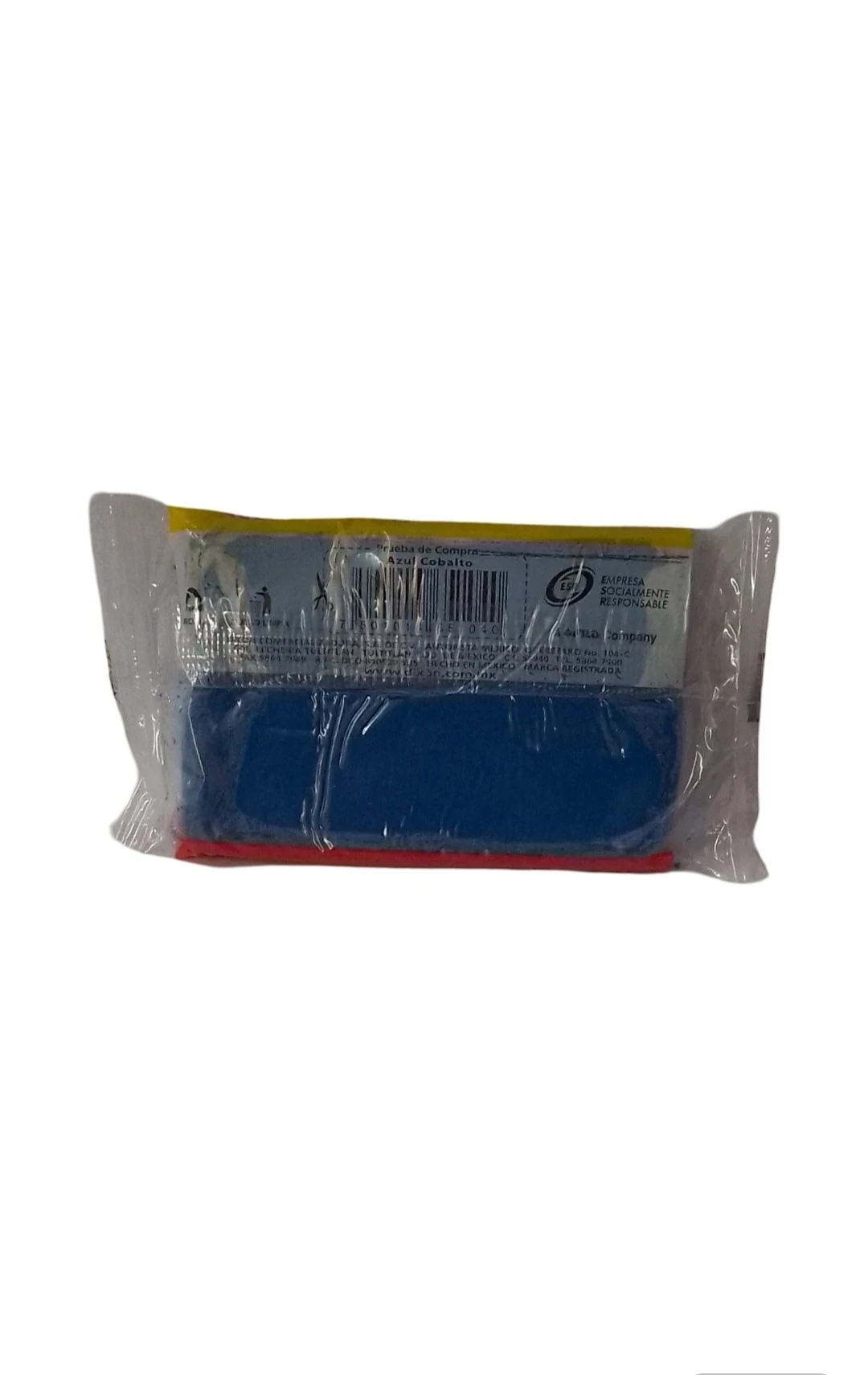 plastilina barra azul de 180g 2