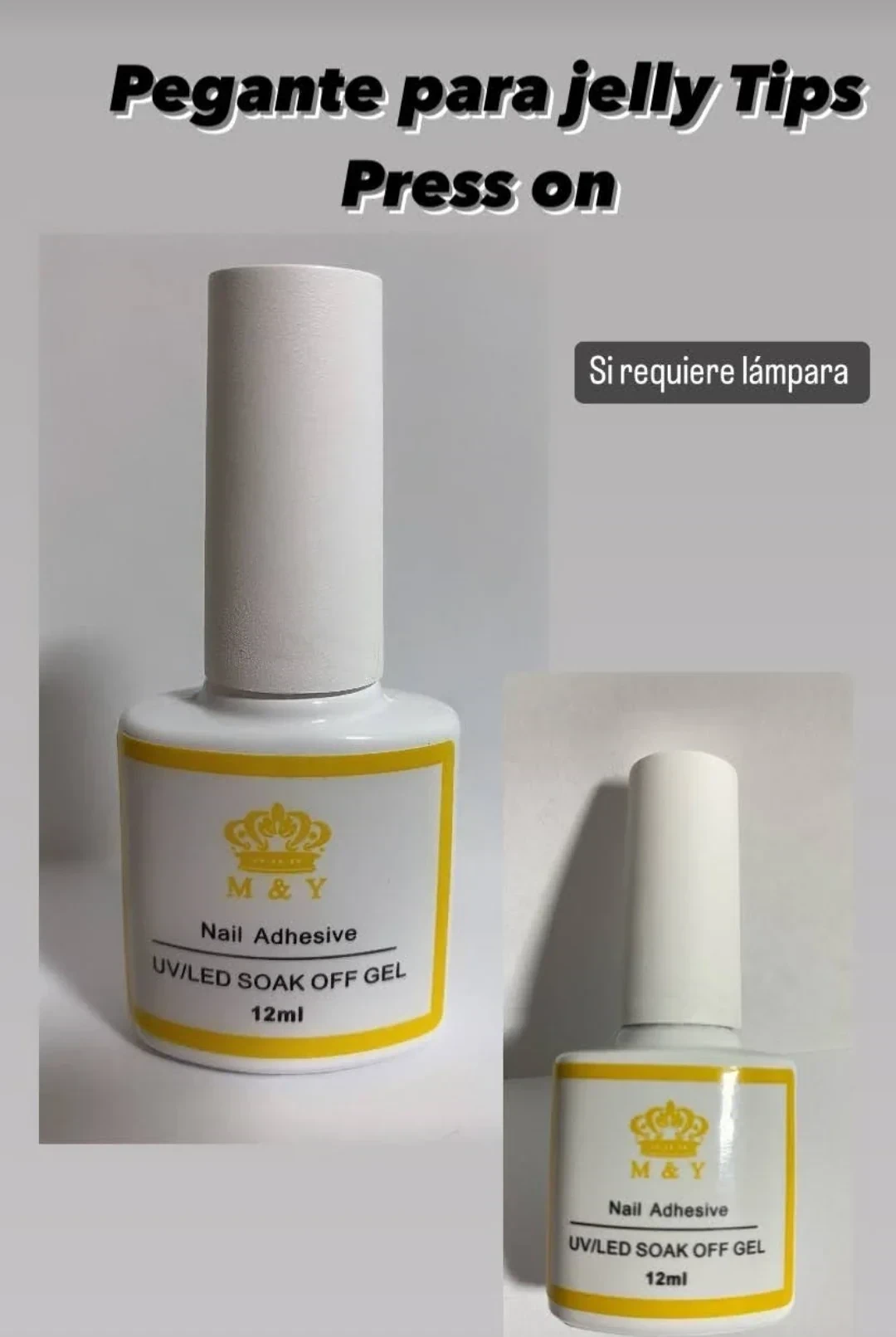 m&y pegante jelly sin lampara para press on fnc