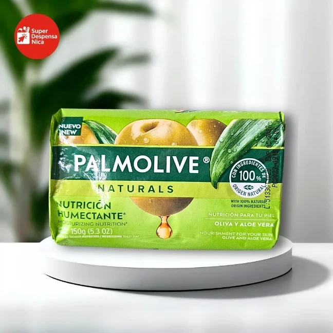 Jabón De Baño Palmolive Oliva y Aloe Vera 150g