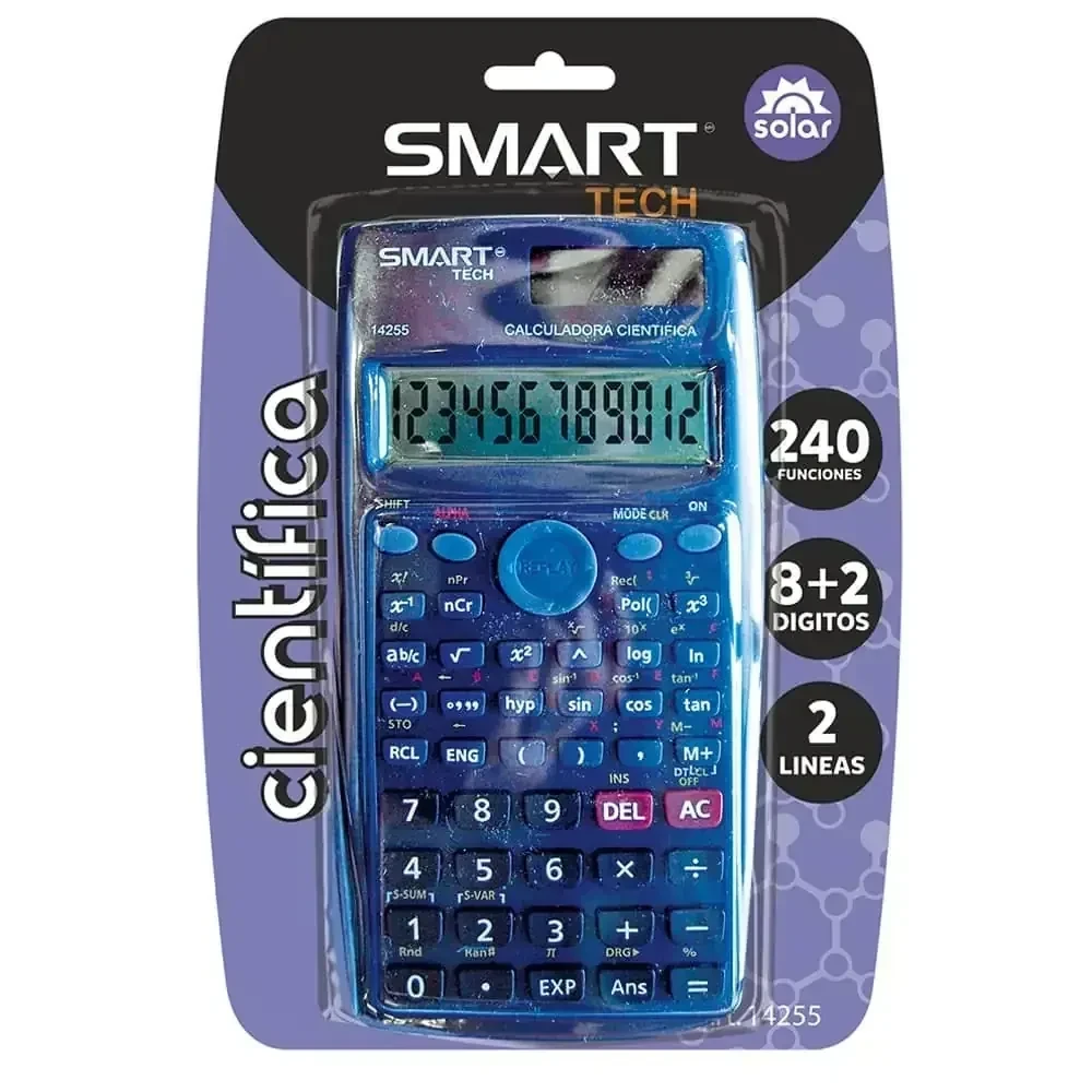 Calculadora smart científica 240 funciones 