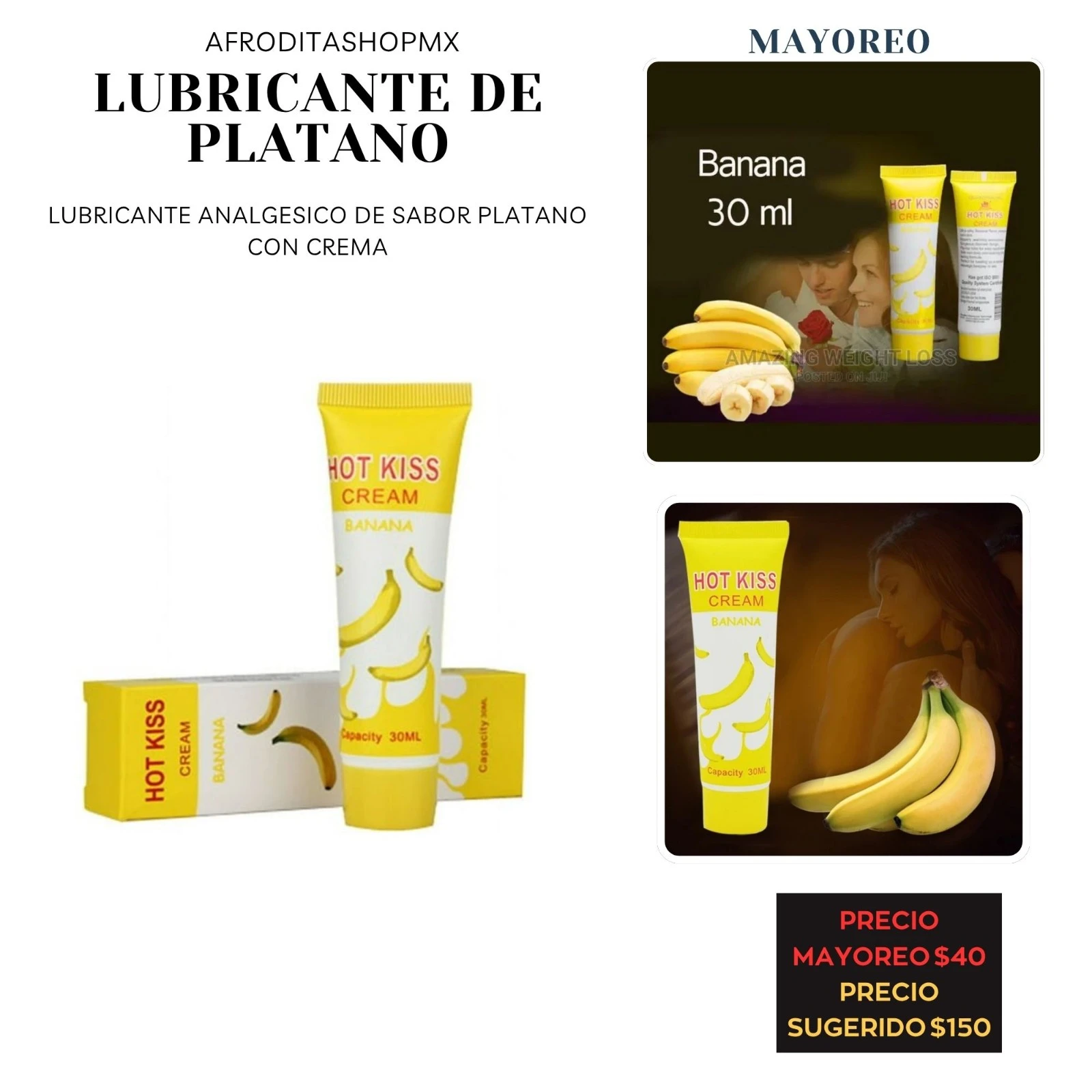 LUBRICANTE DE PLATANO Certificado ISO