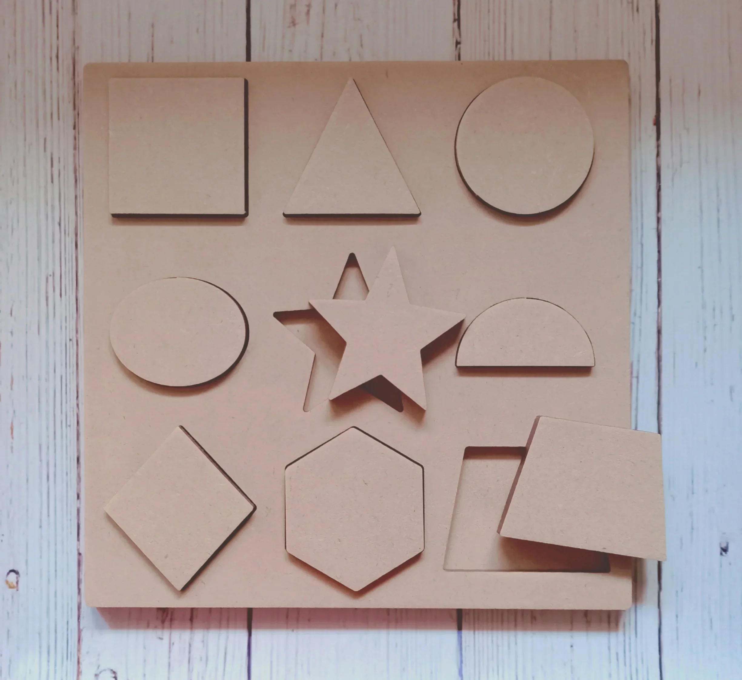 PUZZLE FIGURAS GEOMÉTRICAS 20 CM