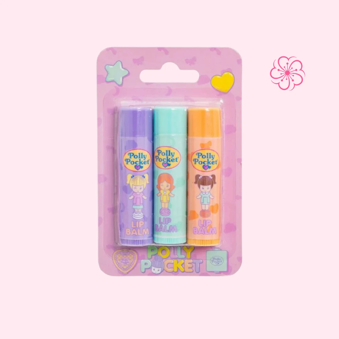 Kit Lip Balm Polly Pocket