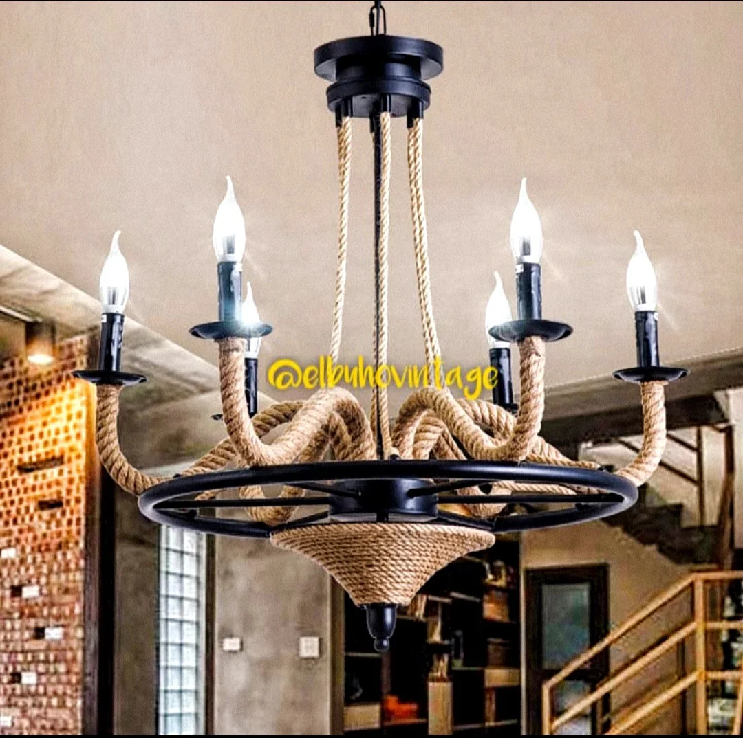 Lámpara Colgante estilo Candelabro  8