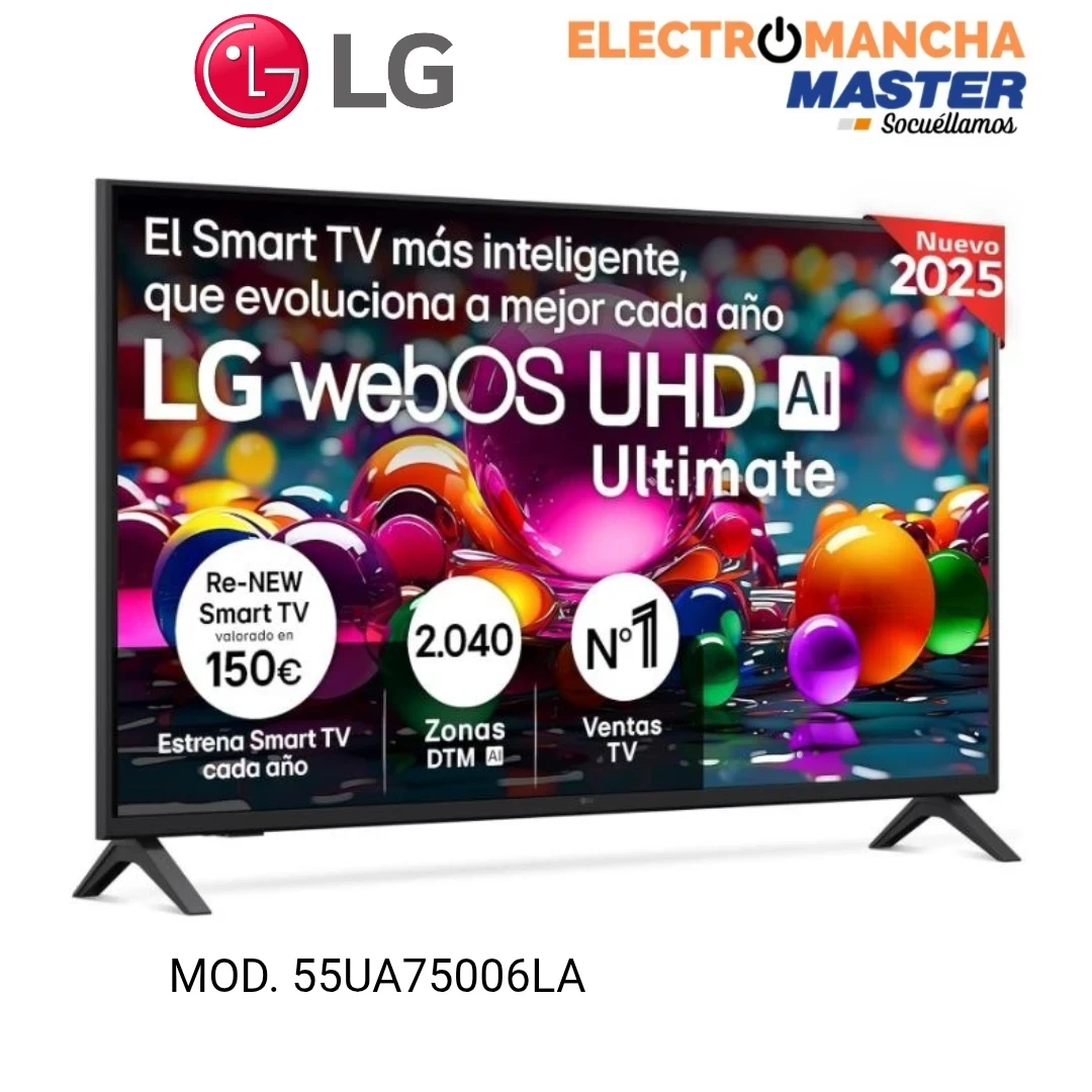 TELEVISION LG 55UA75006LA 4K UHD SMART HDR10 G