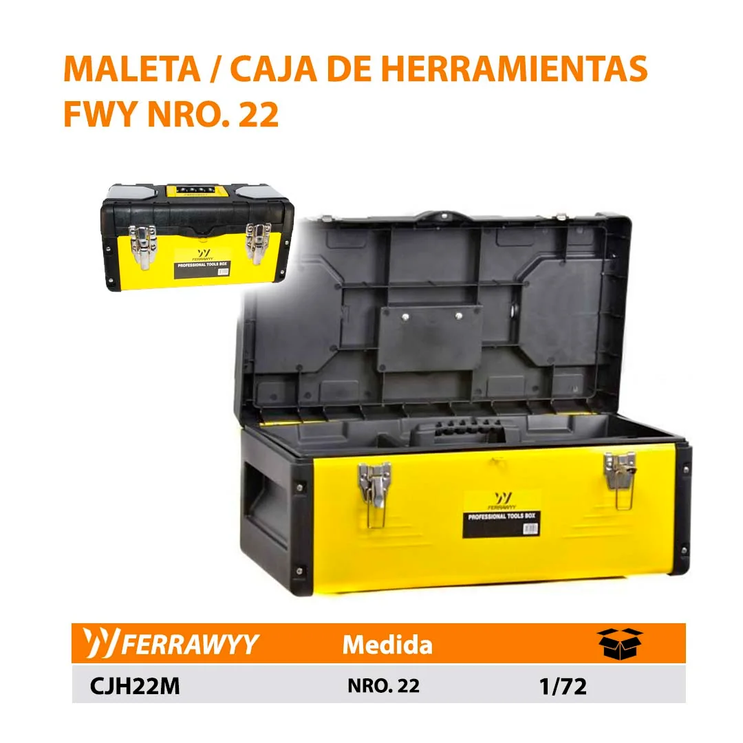 MALETA / CAJA DE HERRAMIENTAS FWY NRO. 22