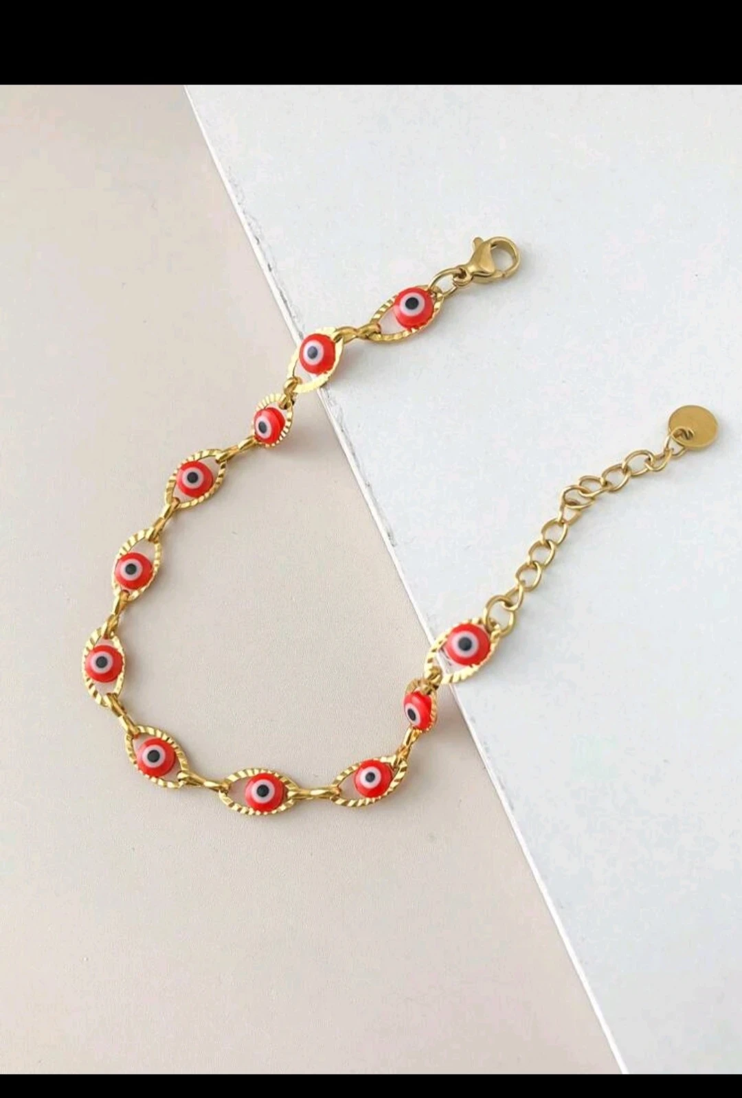 Pulsera vintage ojo de turco  2