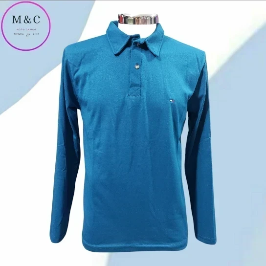 Playera T- M Polo manga larga  4
