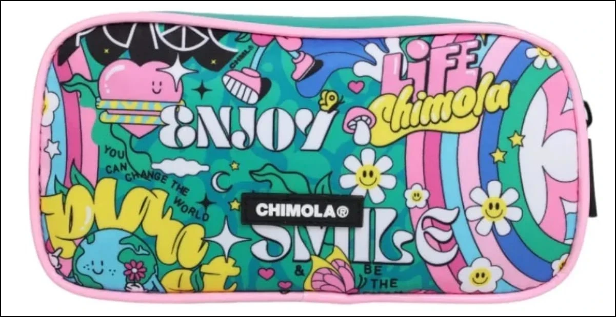 CANOPLA CHIMOLA TR115 TRAMA 2 BOLSILLOS LOVE THE PLANET C3 GREEN 2