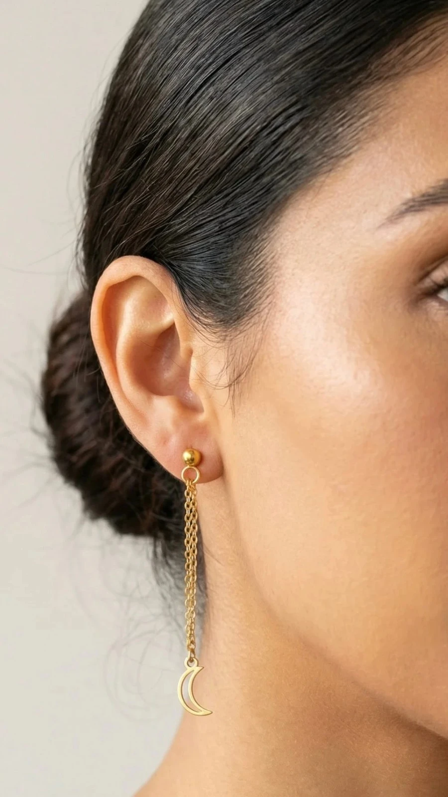 Aretes Media Luna