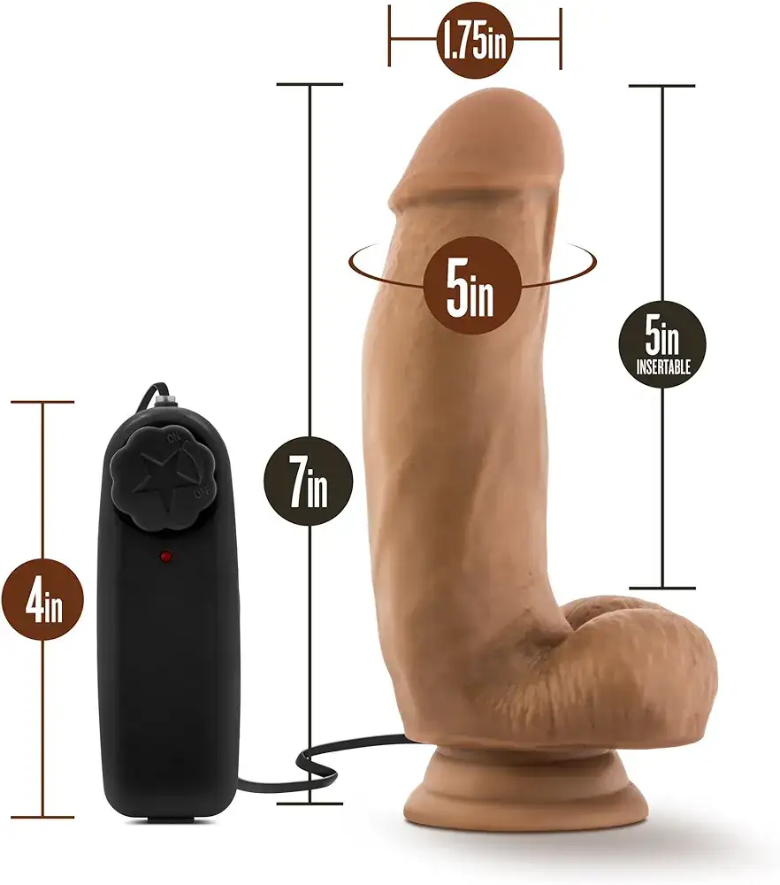 Dildo con vibrador coverboy 2