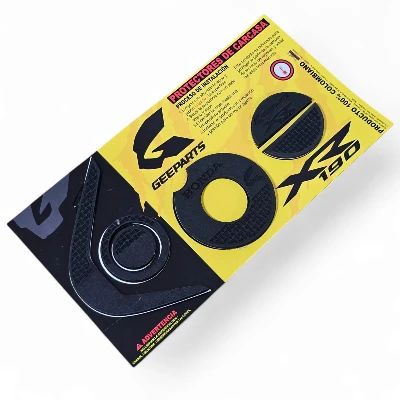 SP XR 190 L protector de carcaza micro perforado adhesivo negro