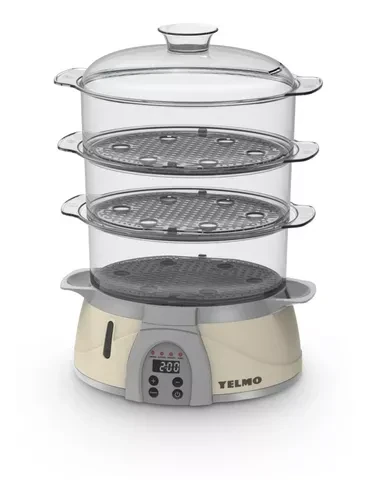Vaporera Con Control Digital Yelmo Vp-5601 850w 8.5 Litros 4