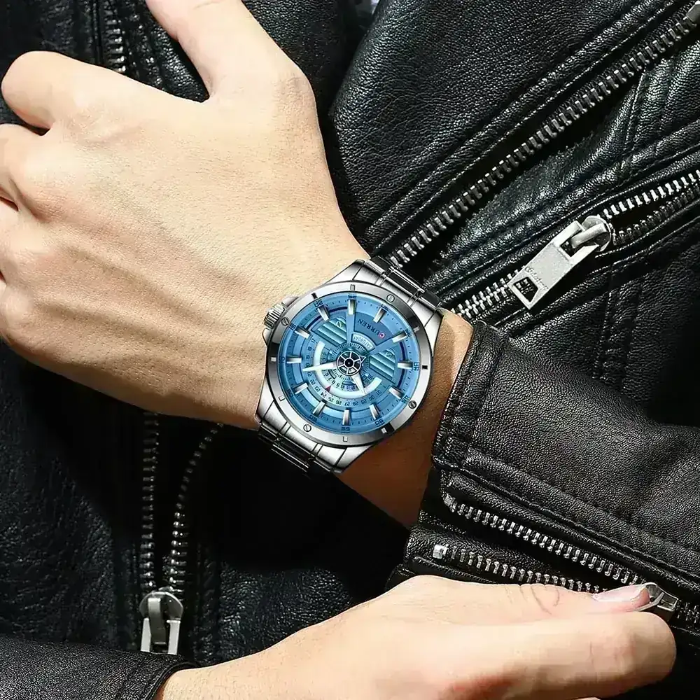 Reloj en acero inoxidable resistente al agua 💧 Oferta especial. 4