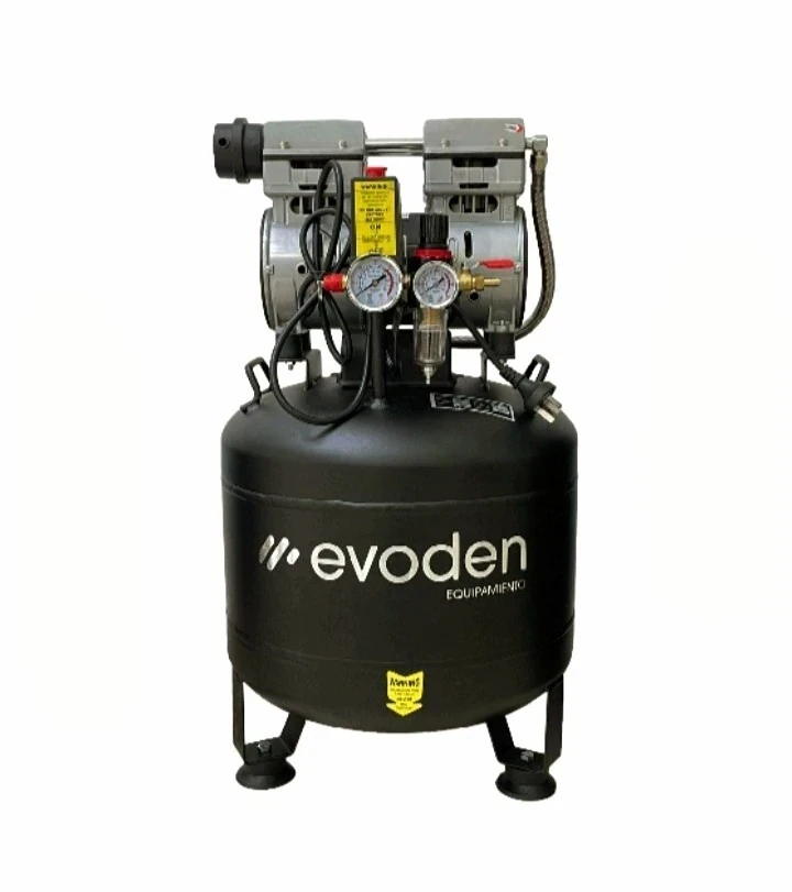 COMPRESOR DE 1HP, TANQUE 38 LTS, RECUPERACIÓN 135 LTS/MIN - EVODEN