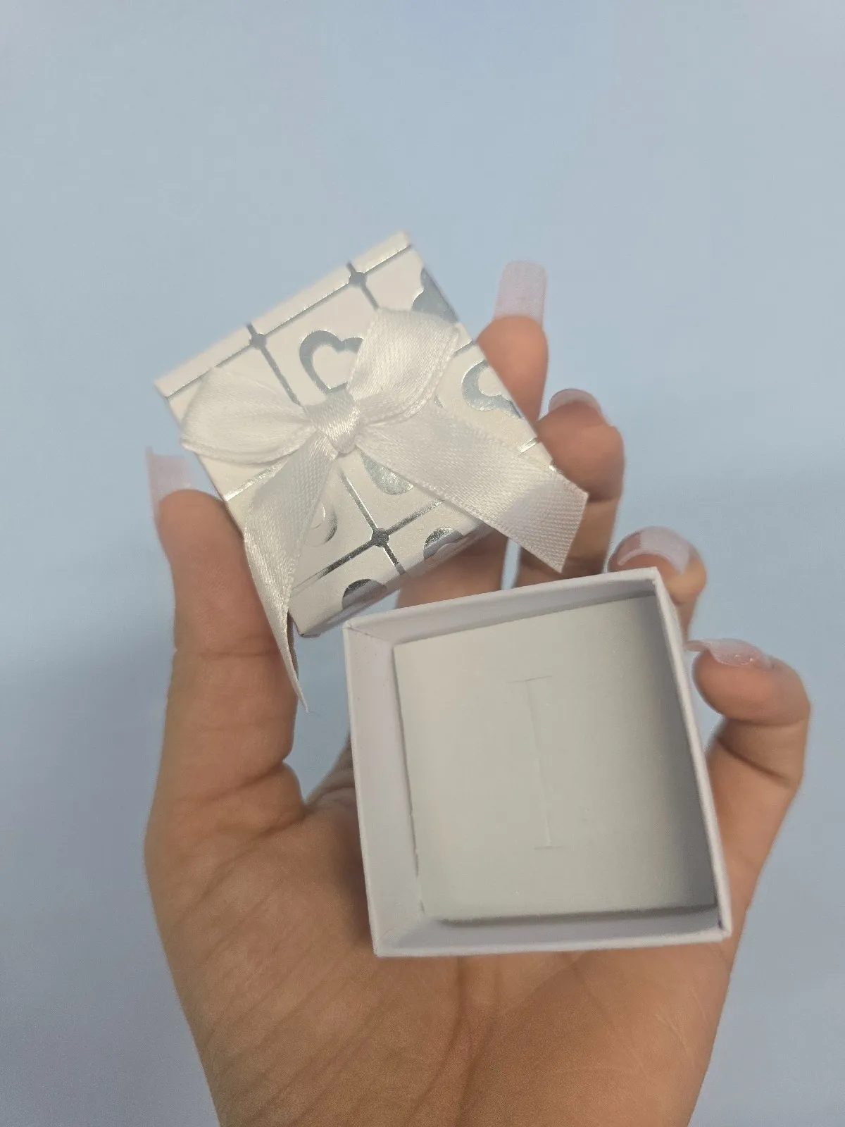Caja Anillo blanca