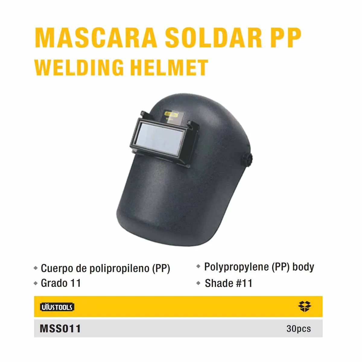 MASCARA DE SOLDAR UYUST