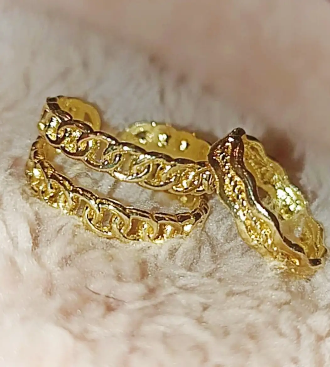 Anillo cadenita