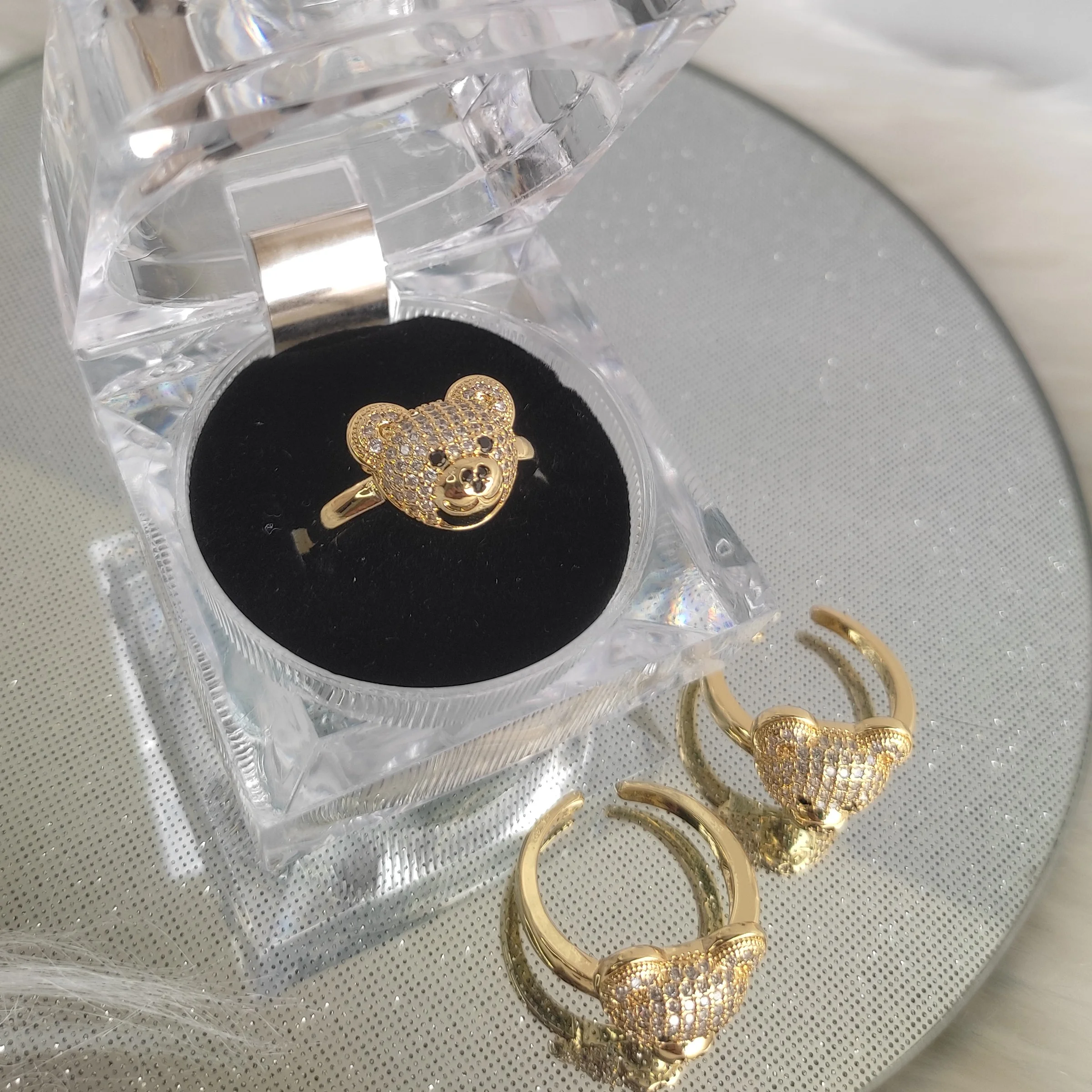 ANILLO AJUSTABLE CARA DE OSO 2