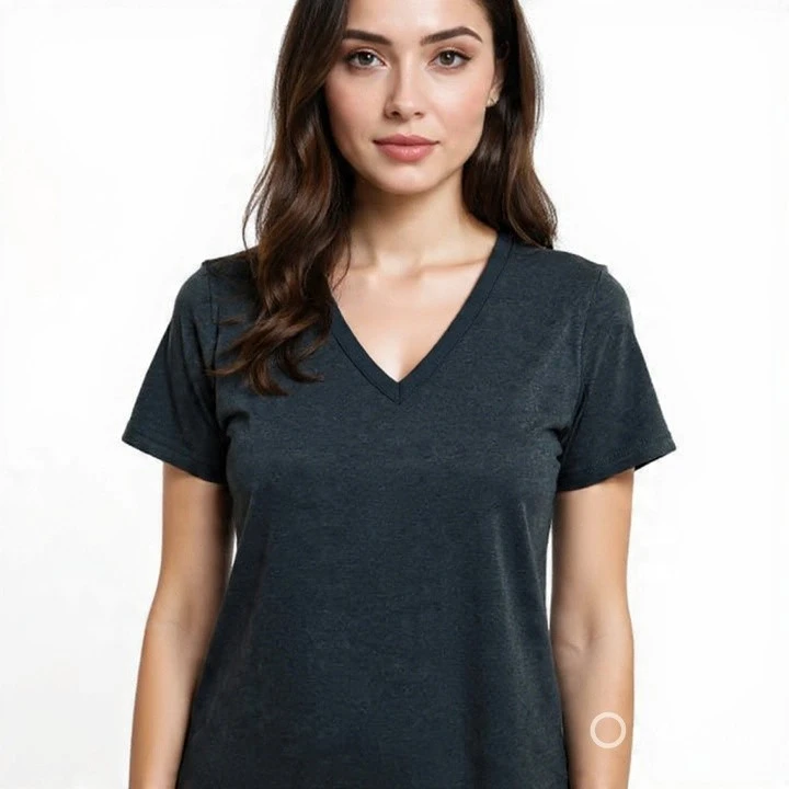 Blusa L Hanes gris