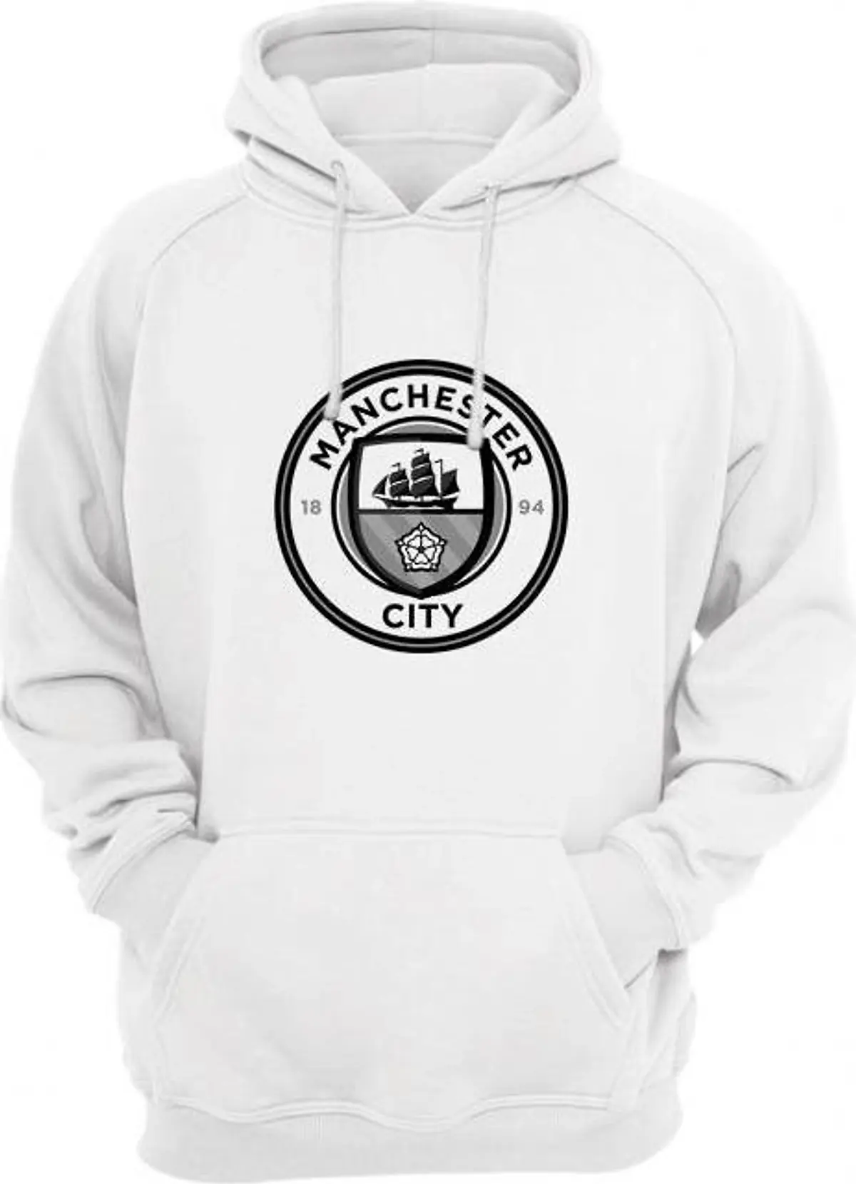 POLERA CON CAPUCHA DE MAN. CITY